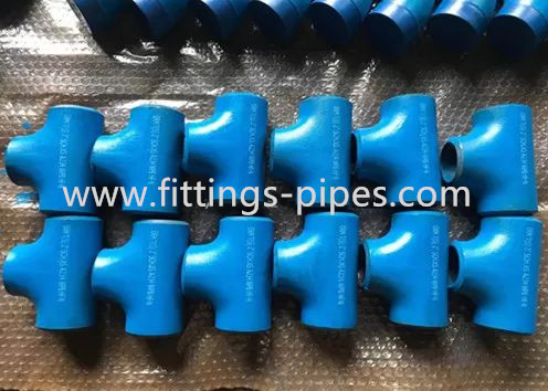 A234GR WP91-S Alloy Seamless Steel Pipe Tee Joint 18 "S80 Wear Resistant Pipe Fitting