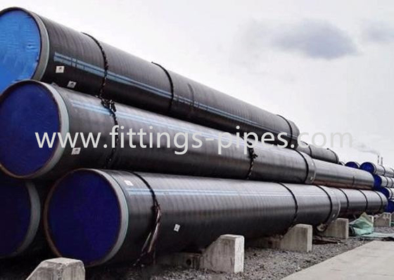 Astm A335 P1 P5 P9 Seamless Alloy Steel Pipe Black Painted Surface 14" S80