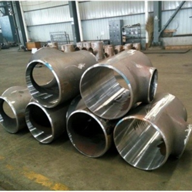 A335 Wp91 Steel Pipe Tee Fittings , T Connector Plumbing Asme B16.9