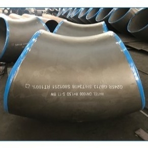 45 Degree Black Steel Pipe Elbow For Pipeline CE Certification