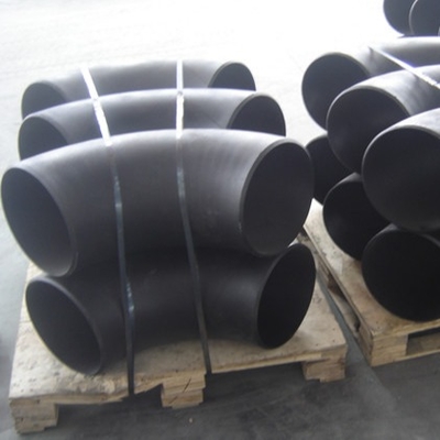 Hot Pushing Steel Pipe Elbow Fitting Dn200 Sch40 Thickness OEM ODM