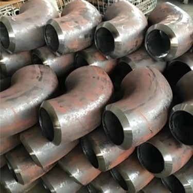 Hot Pushing Steel Pipe Elbow Fitting Dn200 Sch40 Thickness OEM ODM