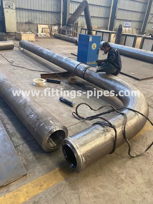 Prefabricated Astm A234 Wpb Elbow , 90 Degree Lr Elbow 610 ×41.28mm Butt Weld