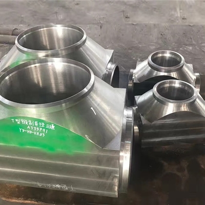 60 Degree Steel Pipe Fittings Tee Wp91 F60 24 Inch ISO Certification