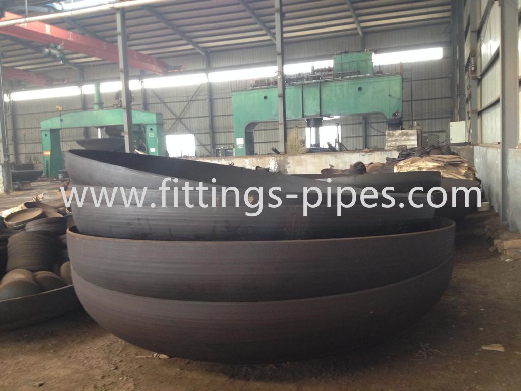 Asme A234 Wpb B16.9 Carbon Steel Pipe Fitting Head 16" Xs Round