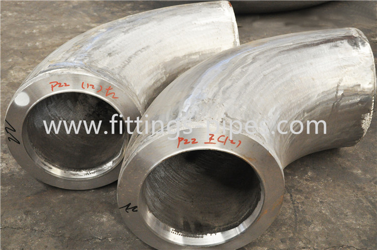Alloy Seamless  Steel Pipe Elbow Fitting 20MnG 12inch 22T High Pressure Boiler Pipe
