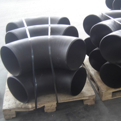Hot Pushing Steel Pipe Elbow Fitting Dn200 Sch40 Thickness OEM ODM
