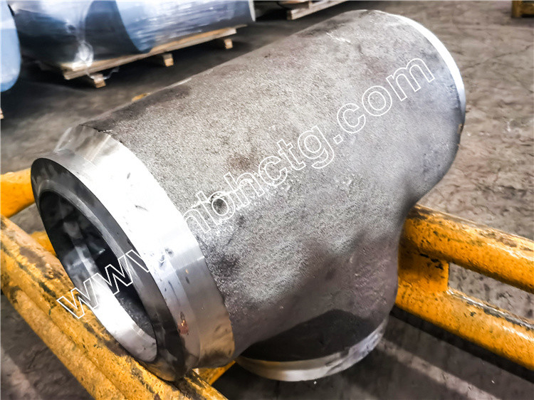 Astm B366 Wpn Butt Weld Equal Seamless Alloy Steel Fittings P11 Straight Tee Fitting