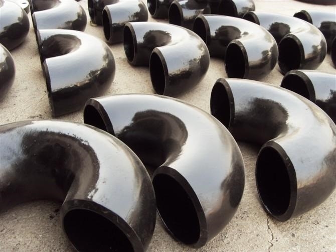 Seamless Steel Pipe Bend 180 Degree Astm A234 Wpb Alloy Material