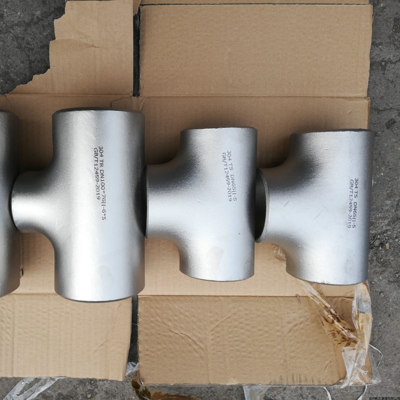Asme B16.9 Steel Pipe Tee Fittings Sch40 Sch80 Sch120 CE Certification